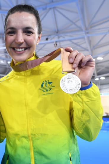 Wiasak won silver at the Gold Coast Commonwealth Games earlier this year. 