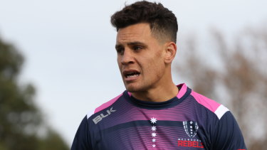 Melbourne Rebels back Matt Toomua can't wait to face the Waratahs.