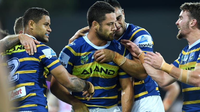 Future up in the air: Jarryd Hayne.