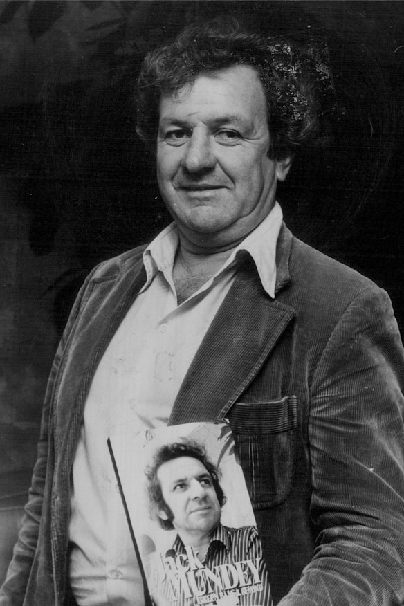 Jack Mundey at the launch of his book on November 22, 1981