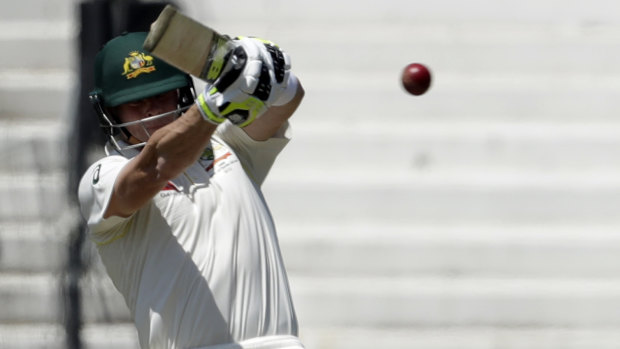 Speed bumps: Smith has made starts in South Africa but has been unable to reach the heights reached in The Ashes.