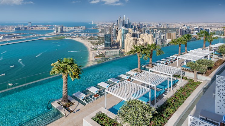 smh.com.au - Trudi Jenkins - With the world's highest infinity pool, this hotel is peak stopover luxury