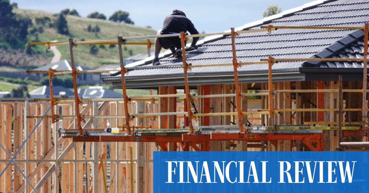 Home building falls to near six-year low