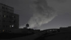 Smoke rises from a location reportedly struck by US airstrikes in Sanaa.