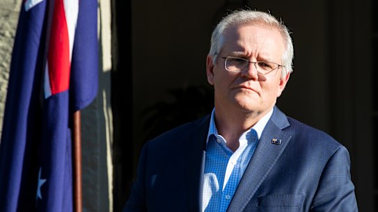 Scott Morrison is handing control of the Australian military to the United States.