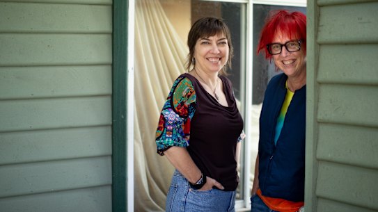 Myfanwy Jones (left): “We challenge each other but in a way that feels loving and safe.”