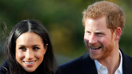 Meghan Markle and Prince Harry. 