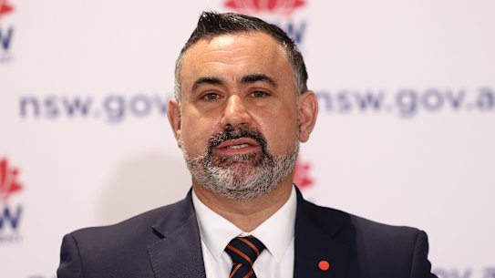 NSW Deputy Premier John Barilaro, pictured this week. 