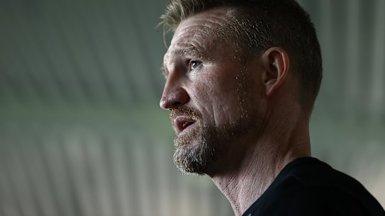 By declaring he wants to continue in his role as Collingwood coach beyond this season, Nathan Buckley has turned the focus back on the decision-makers at the club.