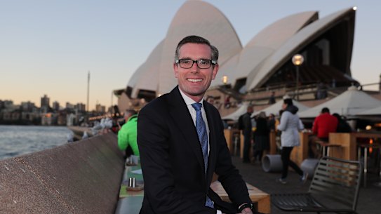 Treasurer Dominic Perrottet believes Sydney can rival global cities London and Paris.