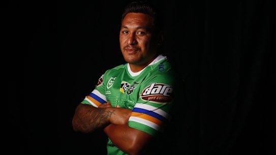 Josh Papalii shapes as being the Raiders' enforcer.