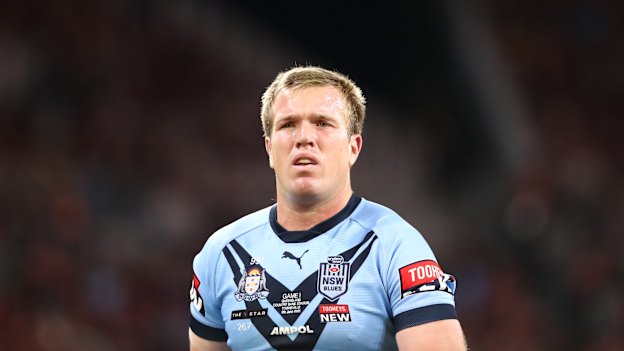 Jake Trbojevic will captain his first Blues side in game one on June 5. 