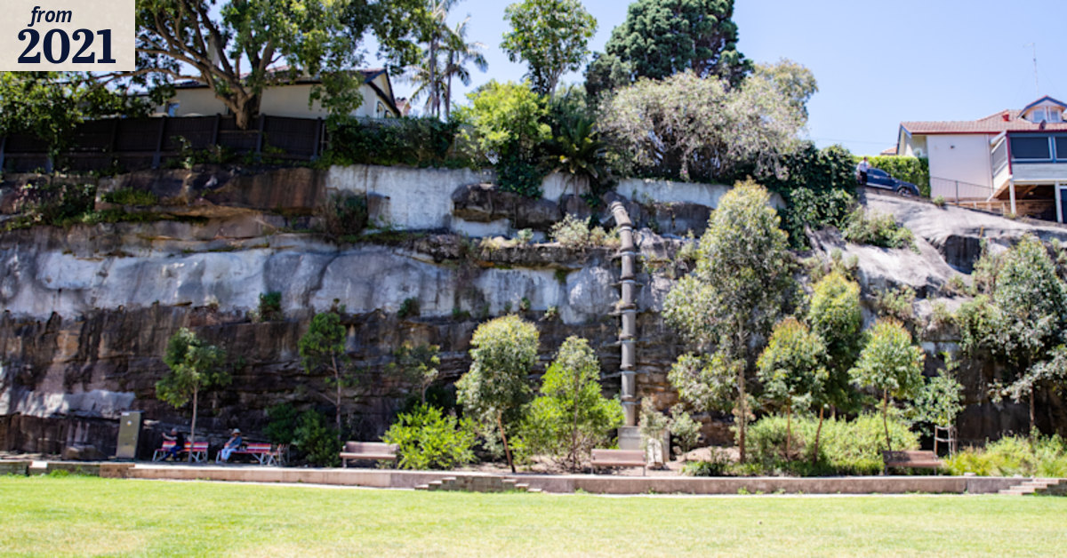 Glebe police chase: Teenage boy critical after falling from cliff