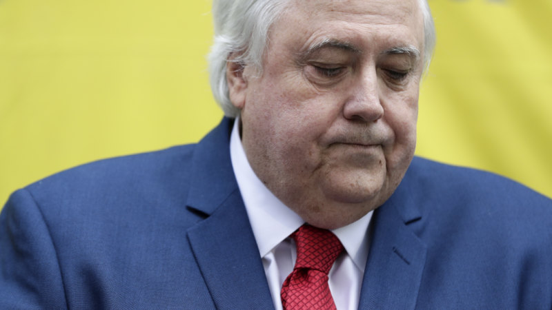 Clive Palmer loses bid to keep assets private