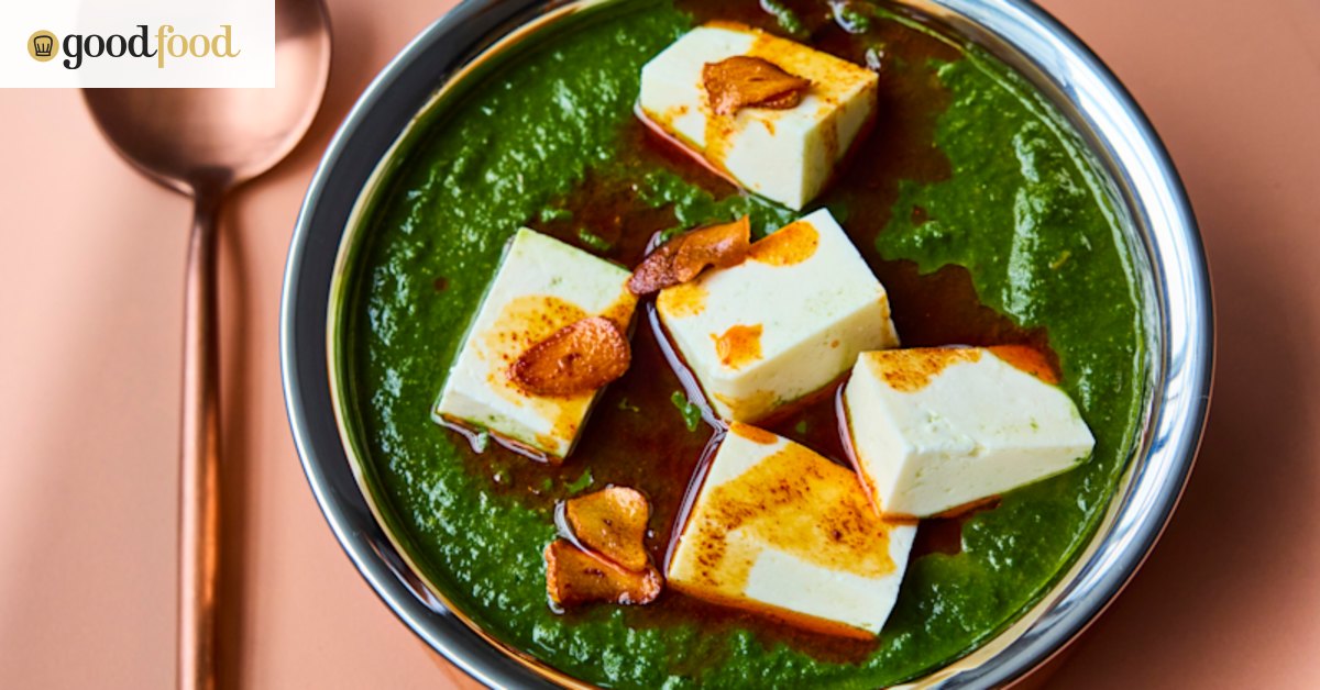 Adam Liaw’s palak paneer