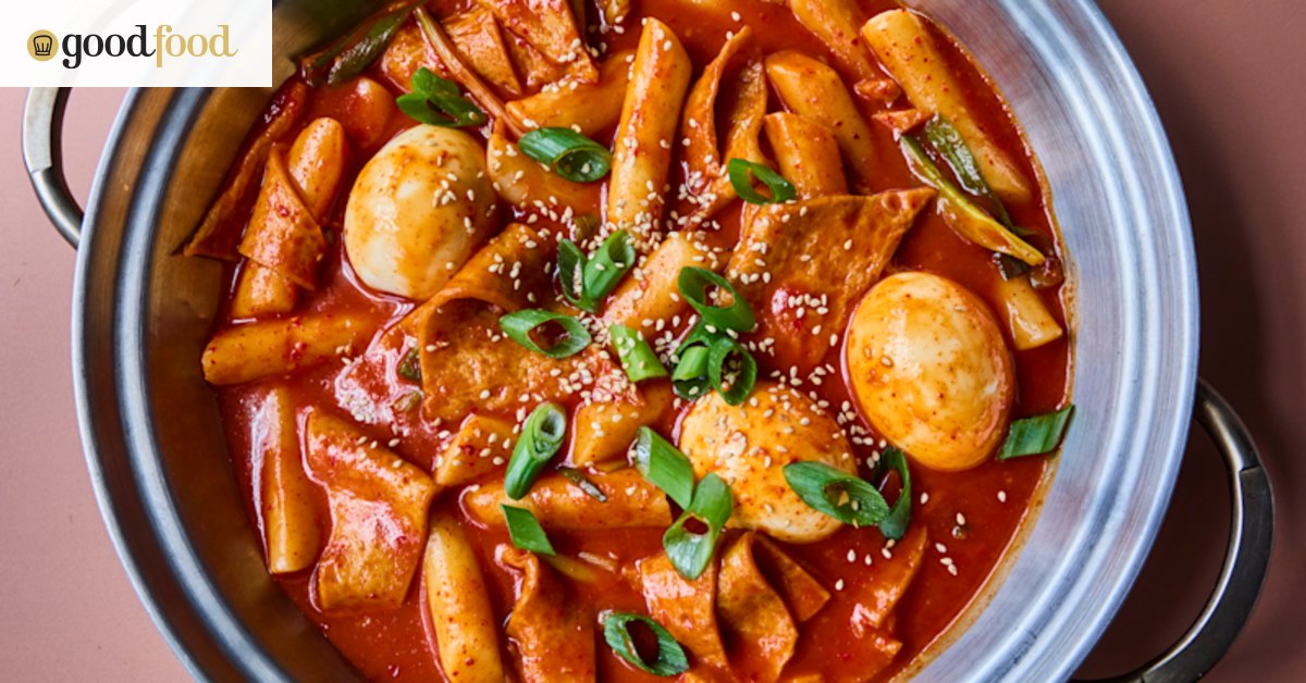 Adam Liaw’s Korean spicy rice cakes