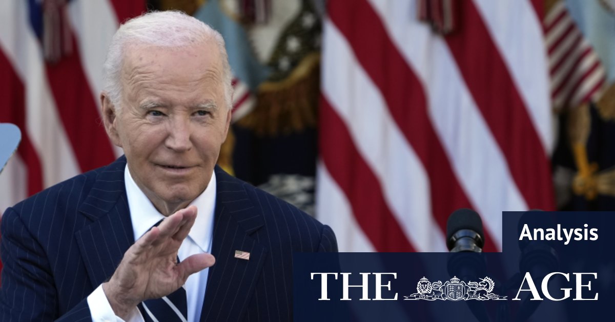 US election 2024 Joe Biden speech attempts to uplift Democrats after