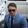 Joel Fitzpatrick Burtt outside court on Monday.