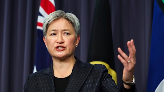 Foreign Minister Penny Wong said the government supported the US strikes.