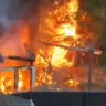 A 71-year-old man has died following an alleged arson attack on Orth St, Kingswood.