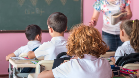 Prime Minister Scott Morrison says the 1.5 metre social distancing rules don't apply in classrooms.