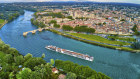 Near the town of Avignon, Vaucluse on the left bank of the Rhône river.