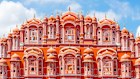 The Hawa Mahal palace in Jaipur, Rajasthan.