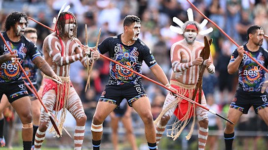 The 2023 NRL All Stars match in New Zealand.