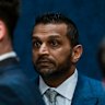 FBI Director Kash Patel sought to tie together the actions of a group of people President Donald Trump blamed for investigations into him.