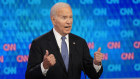 Joe Biden had a performance anxiety snap during the debate. The repercussions are a frozen body, stilted gestures, set eyes and an immobile tongue.