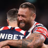 James Tedesco and Jared Waerea-Hargreaves.