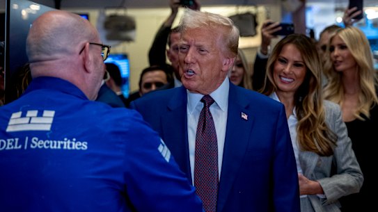 Wall Street is brushing off the effects of the Trump chaos.