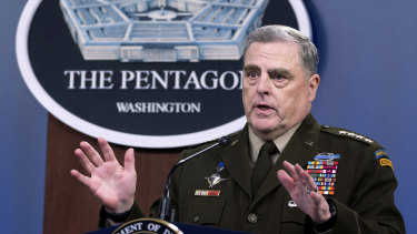 The US never anticipated the Afghan government falling in 11 days: Joint Chiefs Chairman Gen. Mark Milley.