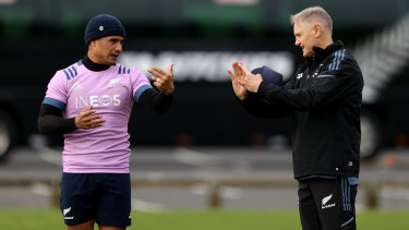 Joe Schmidt’s role in the All Blacks has been formalised and strengthened.