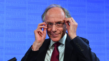 Chief Scientist Dr Alan Finkel says gas-fired hydrogen could reduce the risk associated with total reliance on renewable energy.