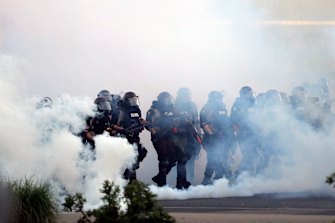 Protests continued despite curfews as police escalated their tactics.
