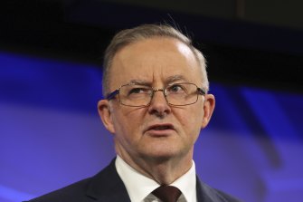 Labor leader Anthony Albanese.