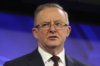 Labor leader Anthony Albanese.