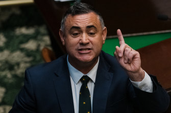 NSW Deputy Premier John Barilaro. 