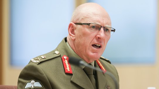 Lieutenant General John Frewen, commander of the Defence COVID-19 Taskforce.