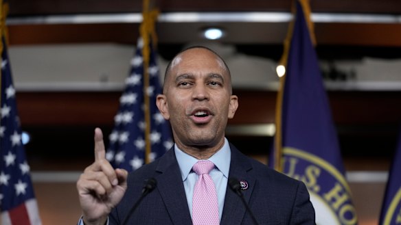 House Democratic leader Hakeem Jeffries.