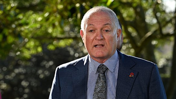 Gaming and Racing Minister David Harris.