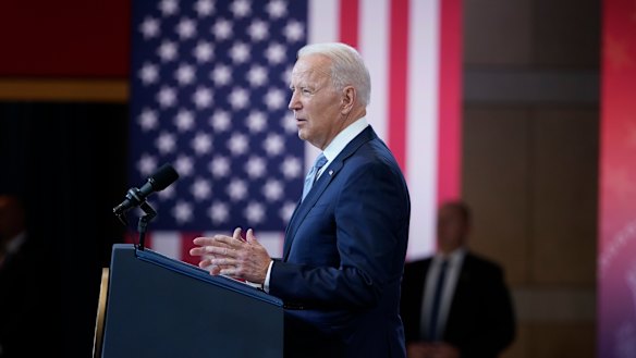 The world is watching: US President Joe Biden slams Republican efforts to restrict voting rights.