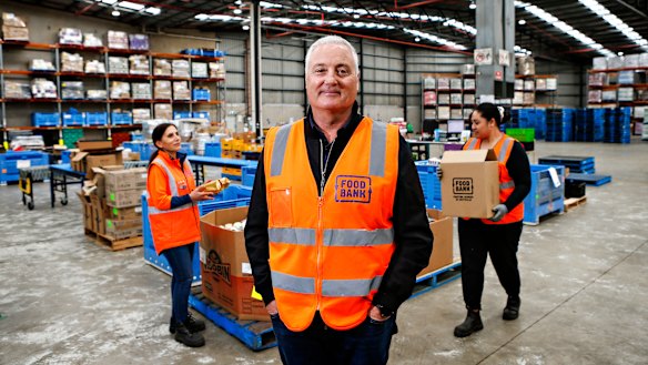 Foodbank Victoria CEO Dave McNamara