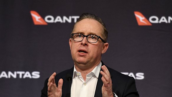 "We have to position ourselves for several years where revenue will be much lower," Qantas CEO Alan Joyce said.