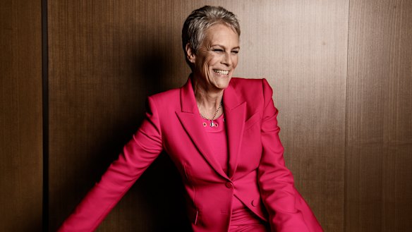 "There is nothing about a horror movie that you can entice me with": Jamie Lee Curtis in Sydney before the Australian premiere of the latest Halloween movie. 