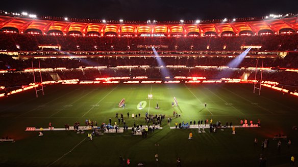 Perth's Optus Stadium won't be hosting a Western Australian NRL team any time soon.