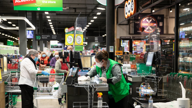 Retail workers, who kept the country fed during the height of panic buying, are one group unions and business want to have early vaccine access.