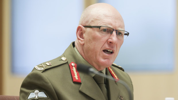 Lieutenant-General John Frewen, commander of the Defence COVID-19 Taskforce.