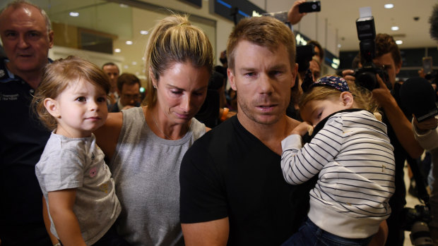 Candice Warner has spoken about suffering a miscarriage amid the ball-tampering scandal involving her cricketer husband, David Warner.